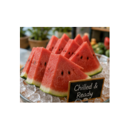 Chilled Watermelon Slides