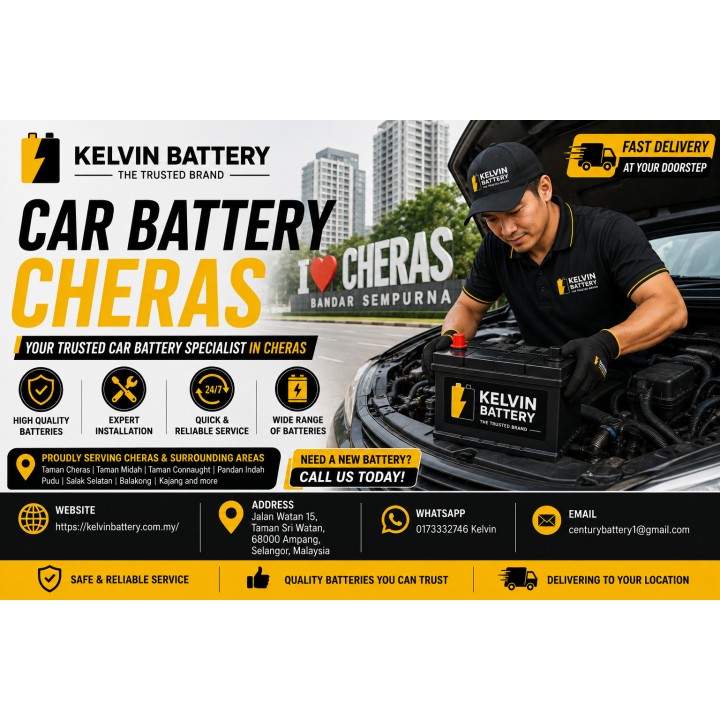 Car Battery Cheras | Battery Care and Replacement Guide