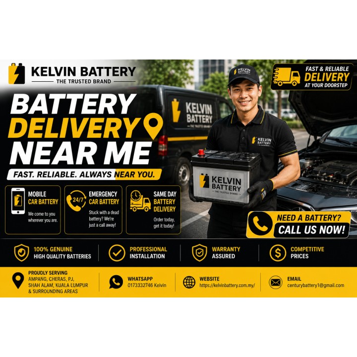 Battery Delivery Near Me | Finding the Right Battery Service